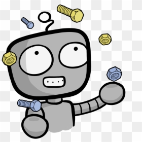 Bolt Clipart Robot - Cartoon Suit With Bow Tie, HD Png Download - robot clipart png