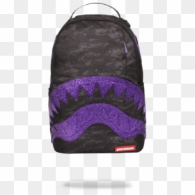 Clip Art Jansport Mesh Backpack - Glitter Shark Sprayground, HD Png Download - backpack clipart png