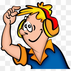 Man In A Hat Clipart , Transparent Cartoons - Cartoon Boy With A Hat, HD Png Download - gangsta hat png