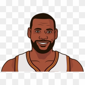 Who Has The Highest Apg In A Season With 10 Ppg And - Kevin Durant Cartoon Nets, HD Png Download - lebron james face png