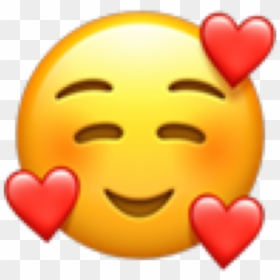 Smiling Face With 3 Hearts, HD Png Download - emoji enamorado png