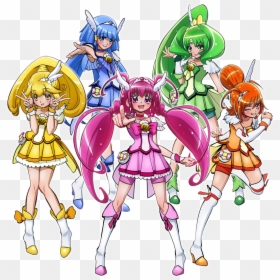 Precure All Stars Smile Precure Pose, HD Png Download - memories png