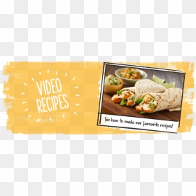 Video Recipes, HD Png Download - recipe png