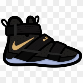 Dibujos De Zapatos Lebron, HD Png Download - lebron james face png