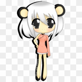 Anime Clipart Panda Hoodie , Transparent Cartoons - Chibi, HD Png Download - emoji enamorado png