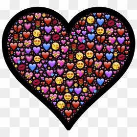 Corazón, Emoji, Cariño, El Amor, Atracción, Emoción - Love Heart Emoji Hd, HD Png Download - emoji enamorado png