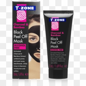 Peel Off Mask - T Zone Peel Off Mask, HD Png Download - black mask png