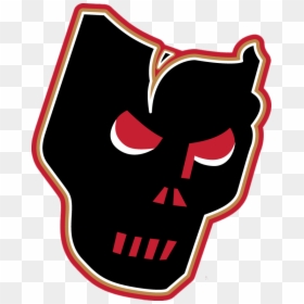 Calgary Hitmen Black Mask - Calgary Hitmen Logo Vector, HD Png Download - black mask png