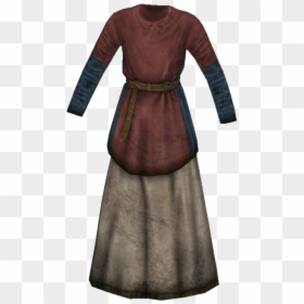 Elder Scrolls - Skyrim Girls Blue Dress, HD Png Download - red dress png
