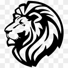 Lionhead Rabbit Tiger Lion"s Head Clip Art - Lion Head Logo Transparent, HD Png Download - lion head logo png