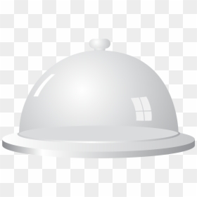 White Serving Tray - Arch, HD Png Download - glass dome png