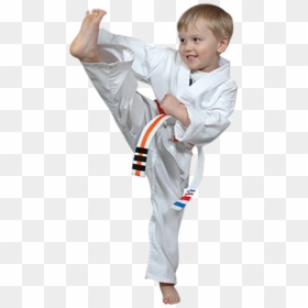 Pre-k Kid Kicking - Karate, HD Png Download - karate kid png