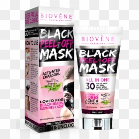 Biovene Barcelona Peel Off Mask, HD Png Download - black mask png