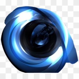 1366x768, HD Png Download - blue swirl png
