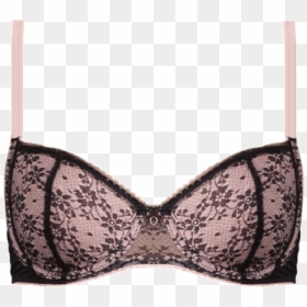 Brassiere, HD Png Download - pink lace png
