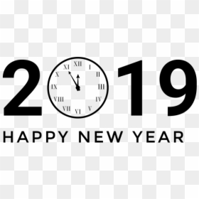 New Year 2019 Png - Rembrandt Toothpaste, Transparent Png - new year clock png