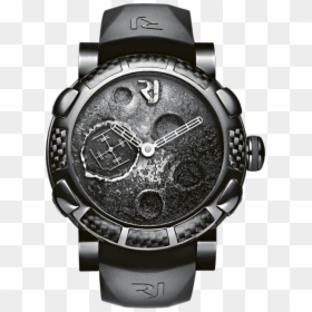 Moon Dust Black Mood Silver A - Romain Jerome Moon Dust Watch, HD Png Download - white dust png