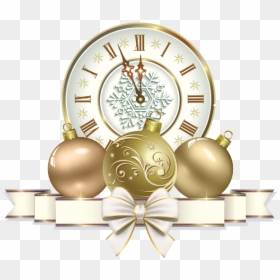Happy New Year Stickers 2018 Messages Sticker-10 - New Years Clock 2020, HD Png Download - new year clock png