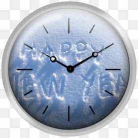 Private Jet Wall Clock, HD Png Download - new year clock png