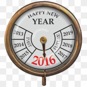 Año Nuevo 2018 Reloj Png, Transparent Png - new year clock png