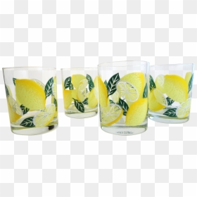 Vintage Culver Lemon Tumbler, HD Png Download - lemonade pitcher png