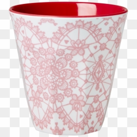 Cup, HD Png Download - pink lace png