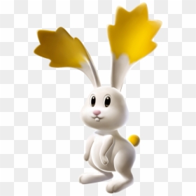 Super Mario Galaxy Star Bunny, HD Png Download - rabbit ears png
