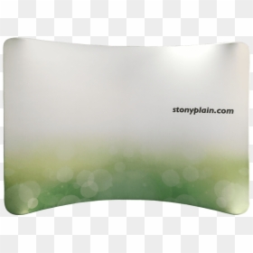 10ft Curved Tension Fabric Trade Show Displays - Crystal, HD Png Download - curved banner png