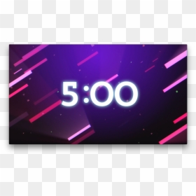 Neon, HD Png Download - new year clock png