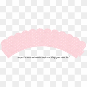 Light Pink Lace, Free Printable Wrappers Cupcake - Cupcake, HD Png Download - pink lace png