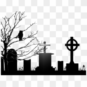 Cemetery Clipart, HD Png Download - tombstones png