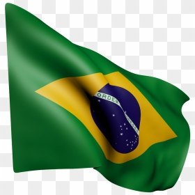 Flag, Brazil, Green, Carioca, Star, South America - Convite Desfile 7 De Setembro, HD Png Download - green flag png
