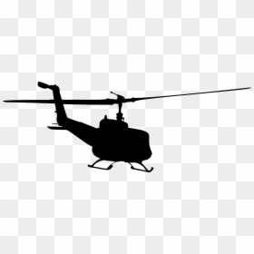 Helicopter Silhouette 6 Icons Png - Helicopter Silhouette, Transparent Png - helicoptero png