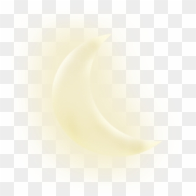 Crescent Moon Png Glowing - Glowing Half Moon Png, Transparent Png - glowing moon png