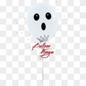 11in Latex Ghost Face - Just Married Balloon Transparent Background, HD Png Download - ghost face png