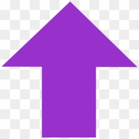 2 Arrow Pointing Up, HD Png Download - purple arrow png