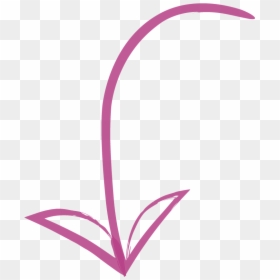Pink-arrow Left, HD Png Download - purple arrow png