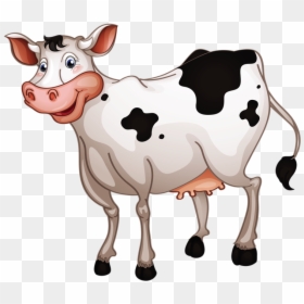 Png Cartoon Cow - Cow Clipart, Transparent Png - cartoon cow png