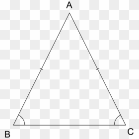 Triangulo Isósceles Teorema - Desenho Um Triângulo Com Três Ângulos Agudos, HD Png Download - triangulos png