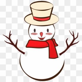 Snowman Winter Scarf Cute Png And Vector Image , Png, Transparent Png - winter scarf png