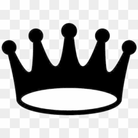 Crown Collection Of Prince Black And White Transparent - King Crowns Clipart Black And White, HD Png Download - crown png image
