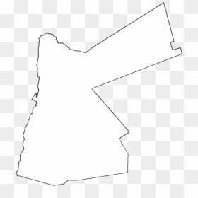 Blank Map Of Jordan - Blank Jordan Map Png, Transparent Png - blank scroll png