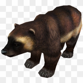 Download Zip Archive - Zoo Tycoon 2 Wolverine, HD Png Download - wolverine animal png