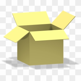 Download This High Resolution Box Png Image Without - Caixa Aberta, Transparent Png - search box png
