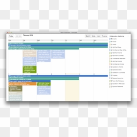 Screenshot, HD Png Download - calendar template png