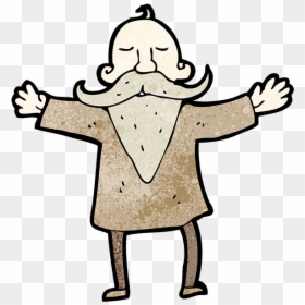 After Clapping Mail Us Ur Folio - Old Man Illustration With Beard, HD Png Download - cartoon beard png