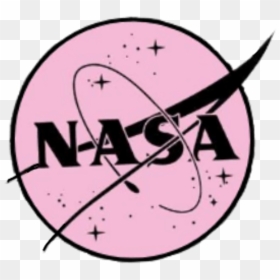 Nasa Space Newsticker Mysticker Pink Blackpink Stars - Nasa Pink Logo Transparent, HD Png Download - new sticker png