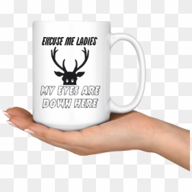 Transparent Moose Antlers Png - Mug, Png Download - moose head png