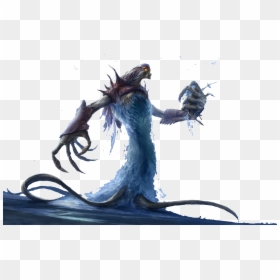 Game Monsters Transprent Png Free Download Mythical - Deep Sea Fantasy Creatures, Transparent Png - demons png