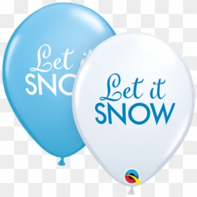 Balloon, HD Png Download - let it snow png